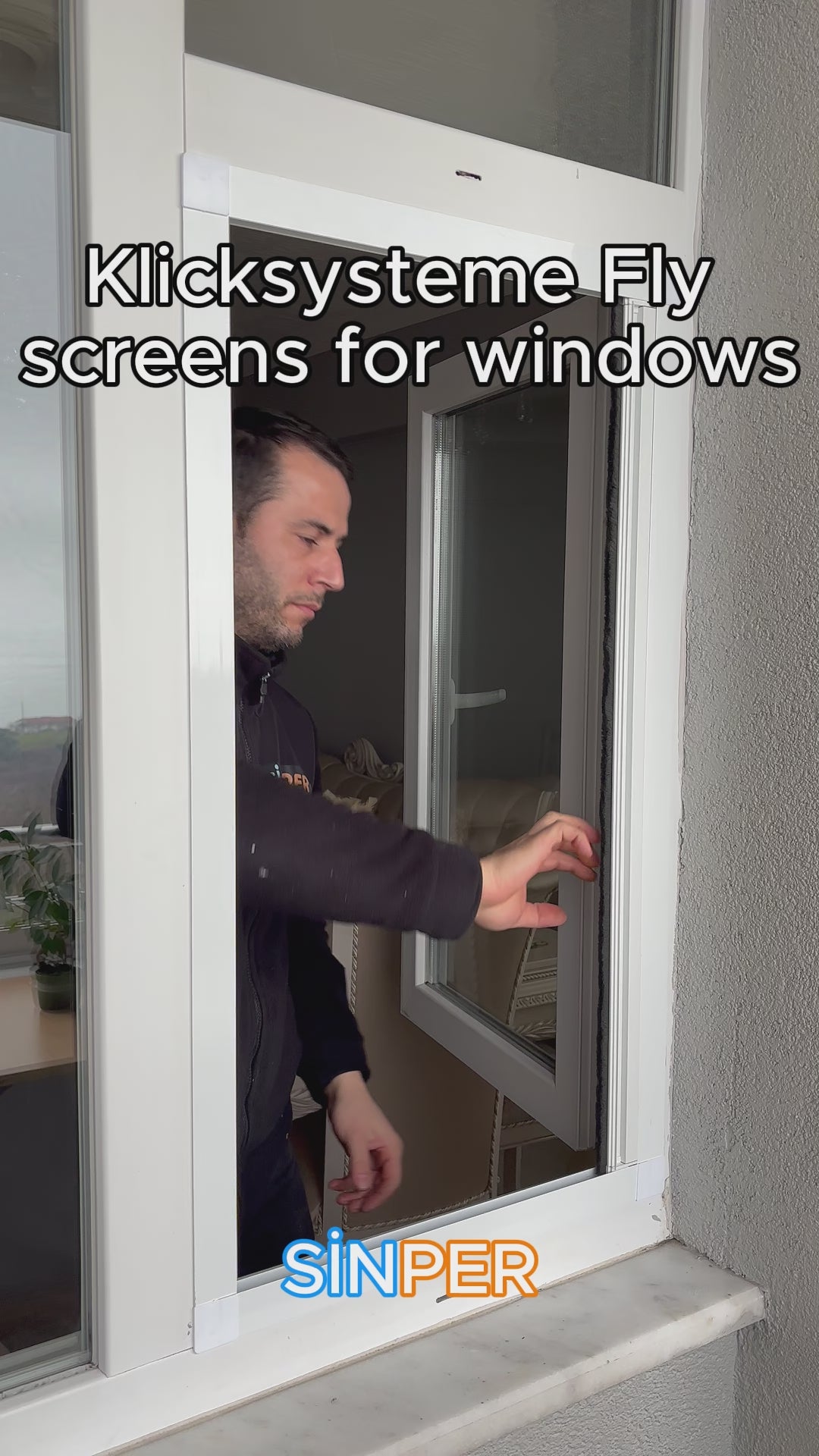 Video laden: Klicksysteme Fly screens for windows and a hinged door frame